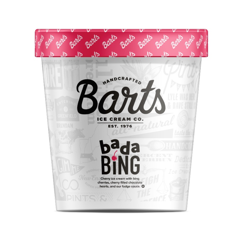 Bada Bing handcrafted by Bart's Ice Cream in Massachusetts