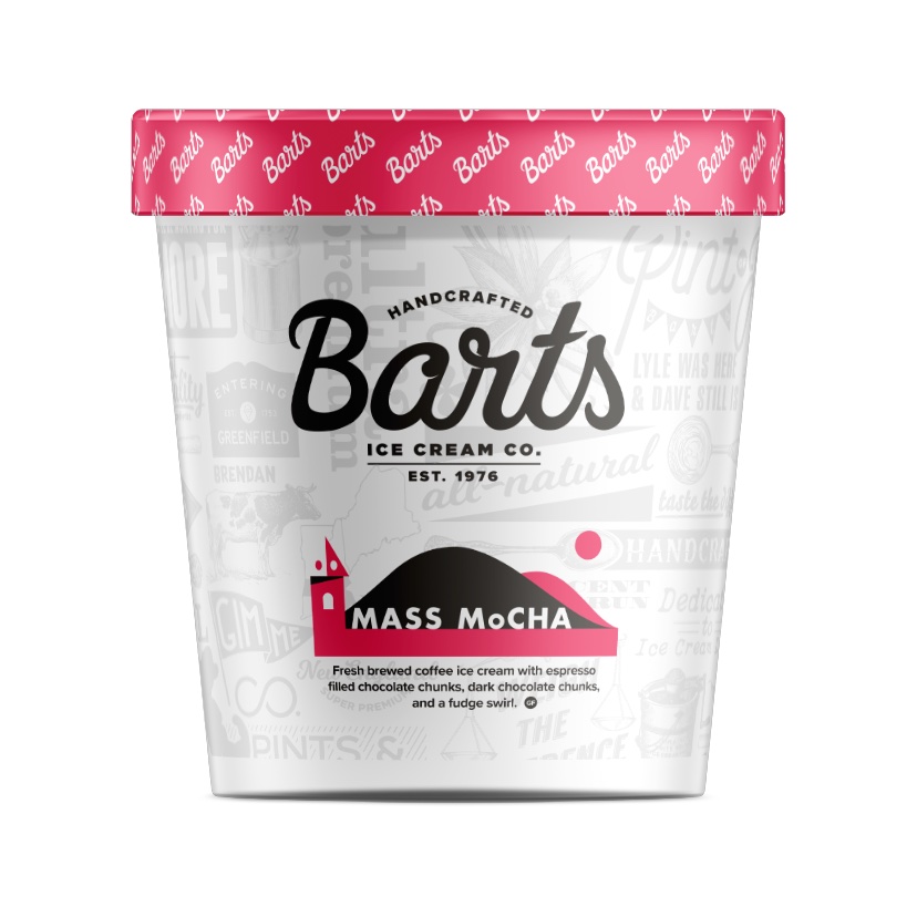 Mass Mocha handcrafted by Bart's Ice Cream in Massachusetts